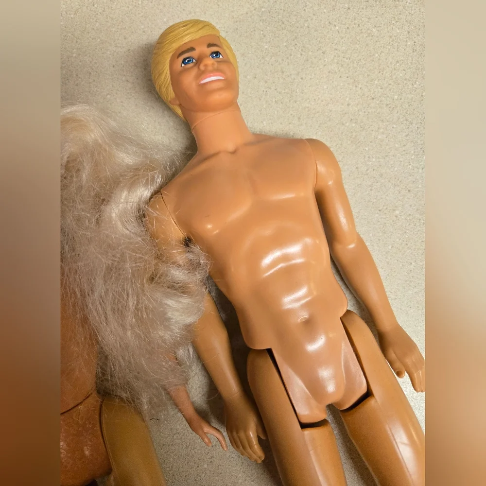 Bundle Of 2 Ken And Barbie Dolls